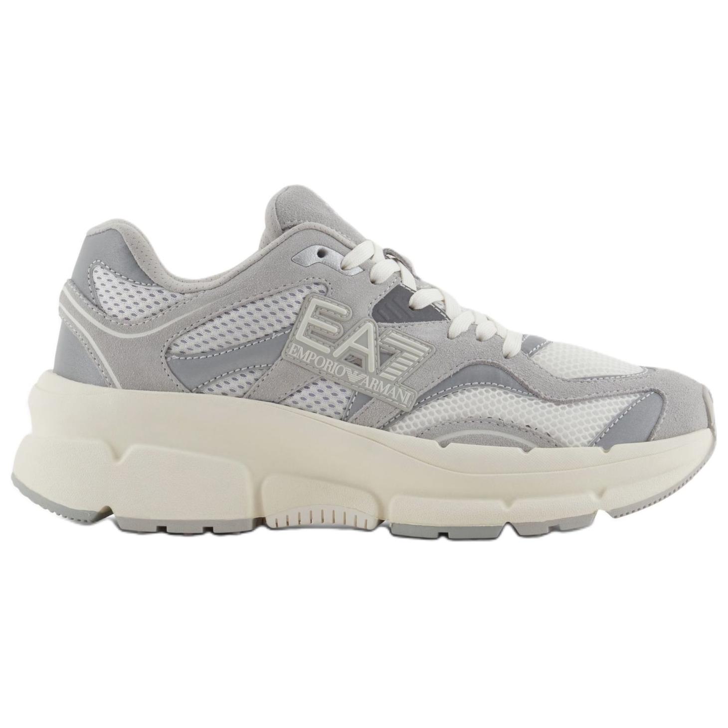 EMPORIO ARMANI EA7 Low top Casual Shoes Unisex Gray — фото 3