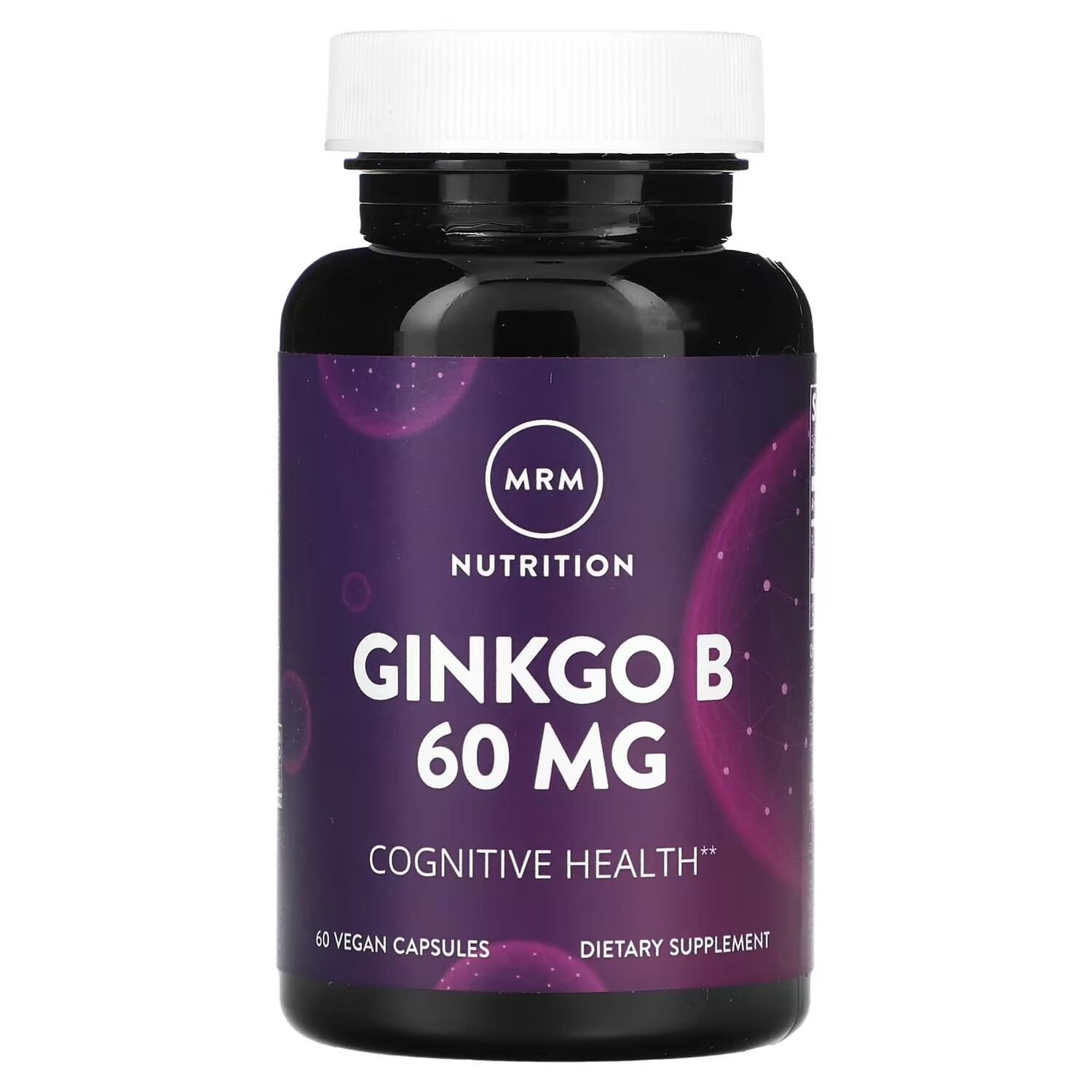 

Гинкго B MRM Nutrition, 60 веганских капсул