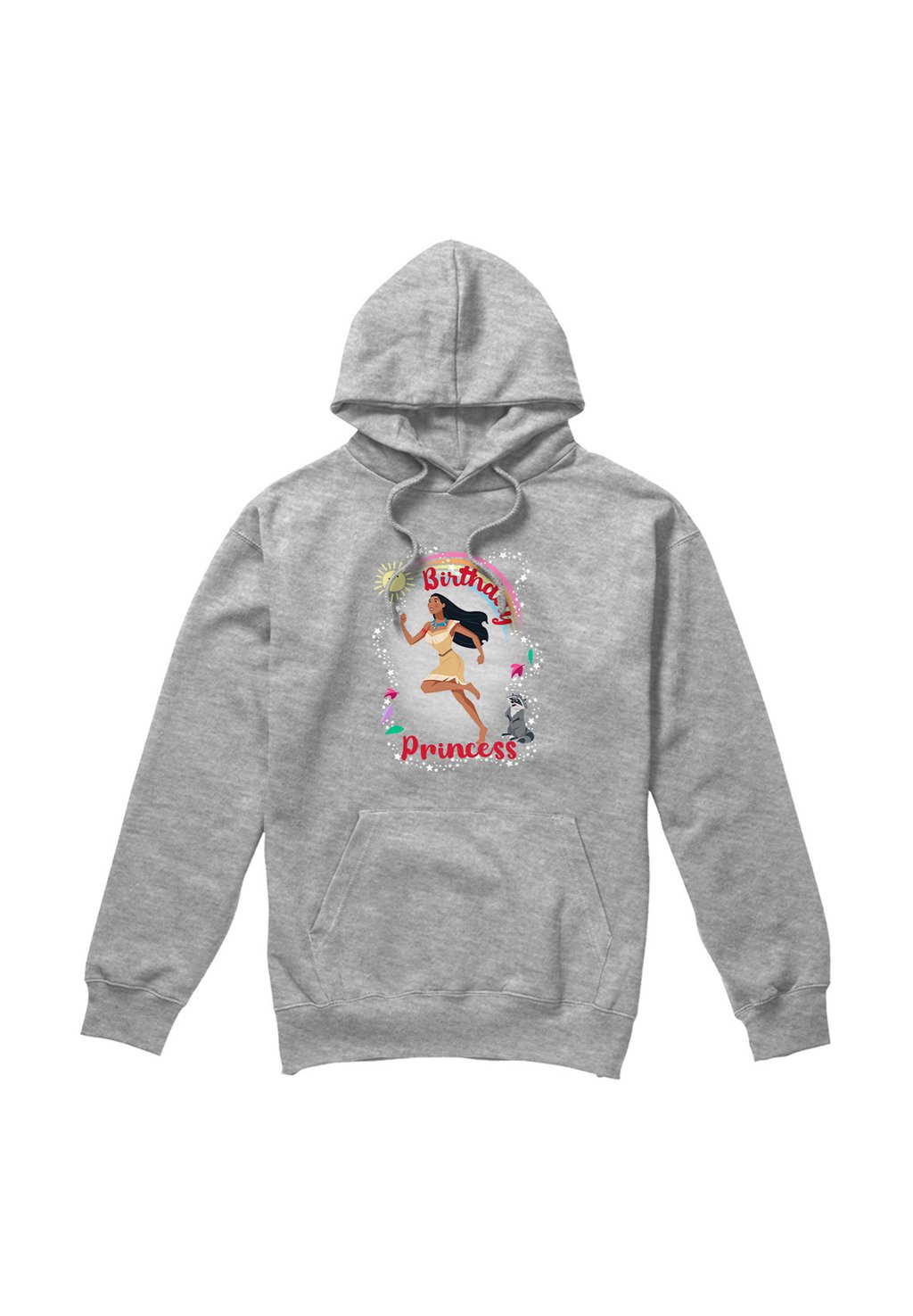 

Толстовка POCAHONTAS BIRTHDAY PRINCESS WITH MEEKO Disney, серый