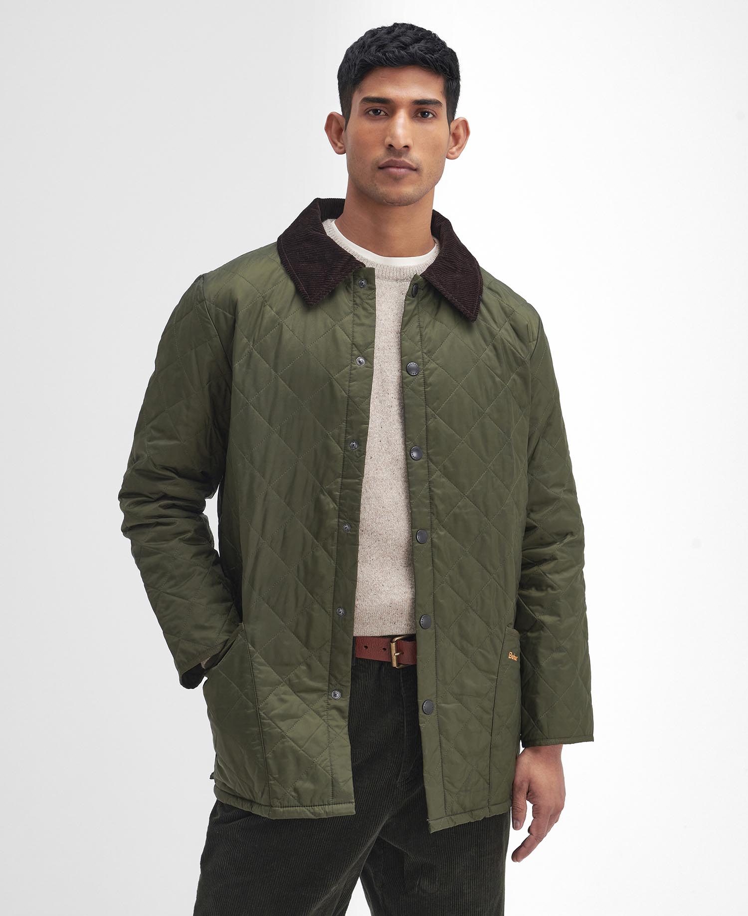 

Стеганая куртка Barbour Heritage Liddesdale, оливковый