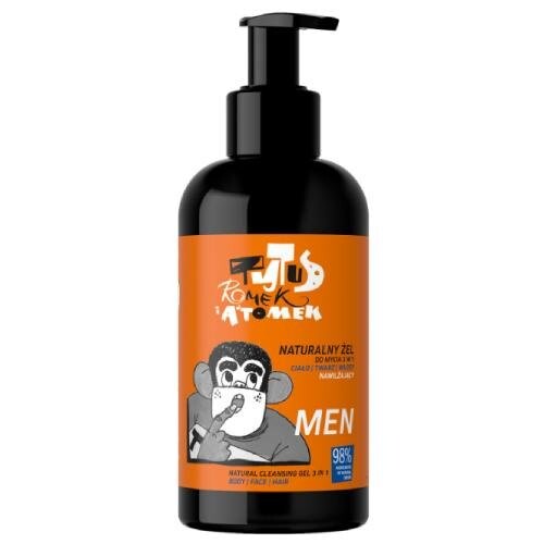 

4ORGANIC Men Увлажняющий очищающий гель 3в1 TYTUS ROMEK I A'TOMEK, 200мл