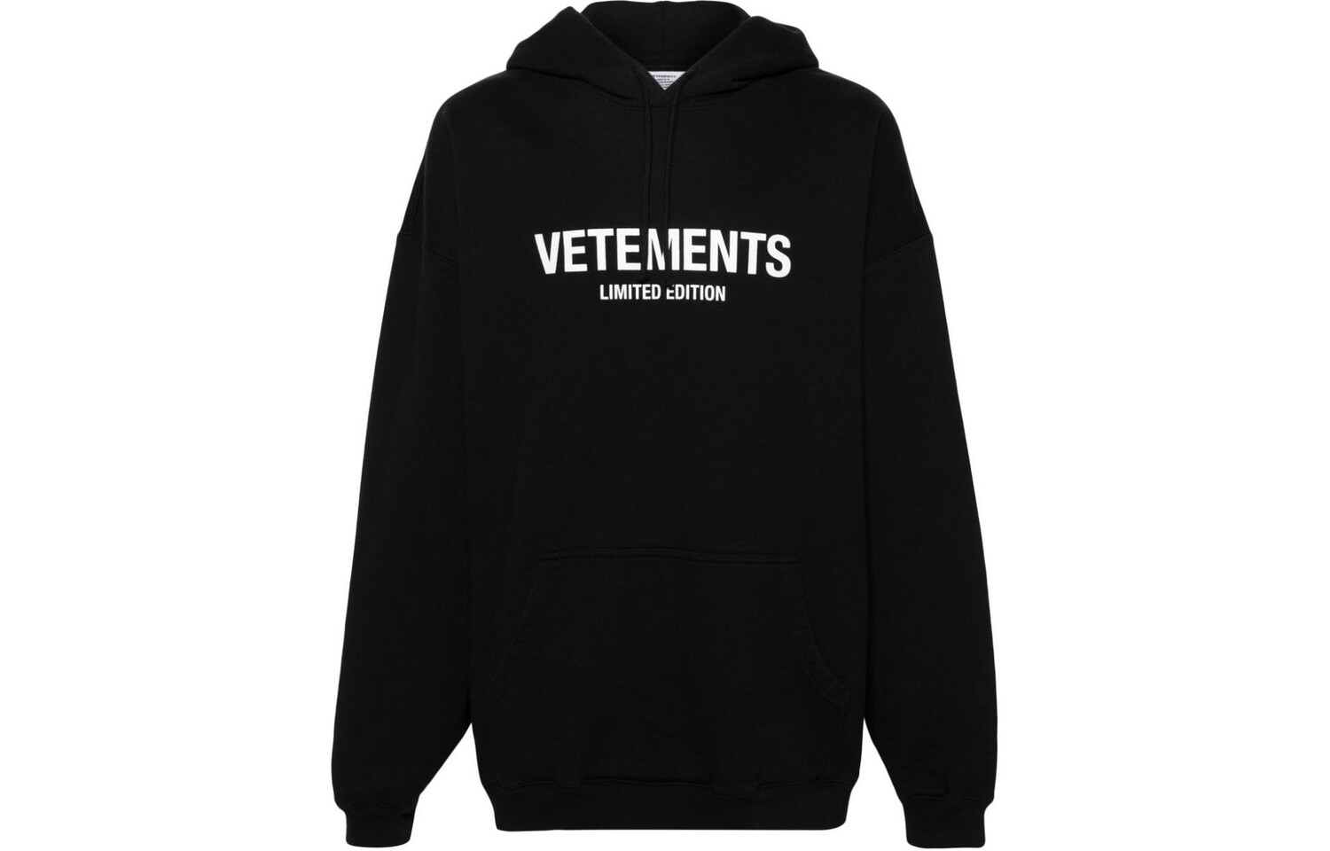 

Толстовка с логотипом Vetements, черный