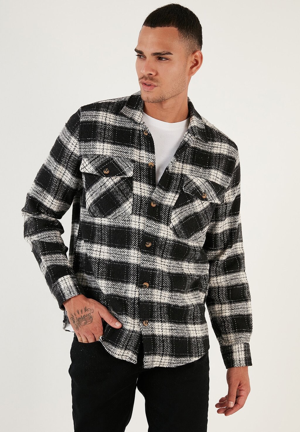

Рубашка REGULAR FIT Buratti, цвет black