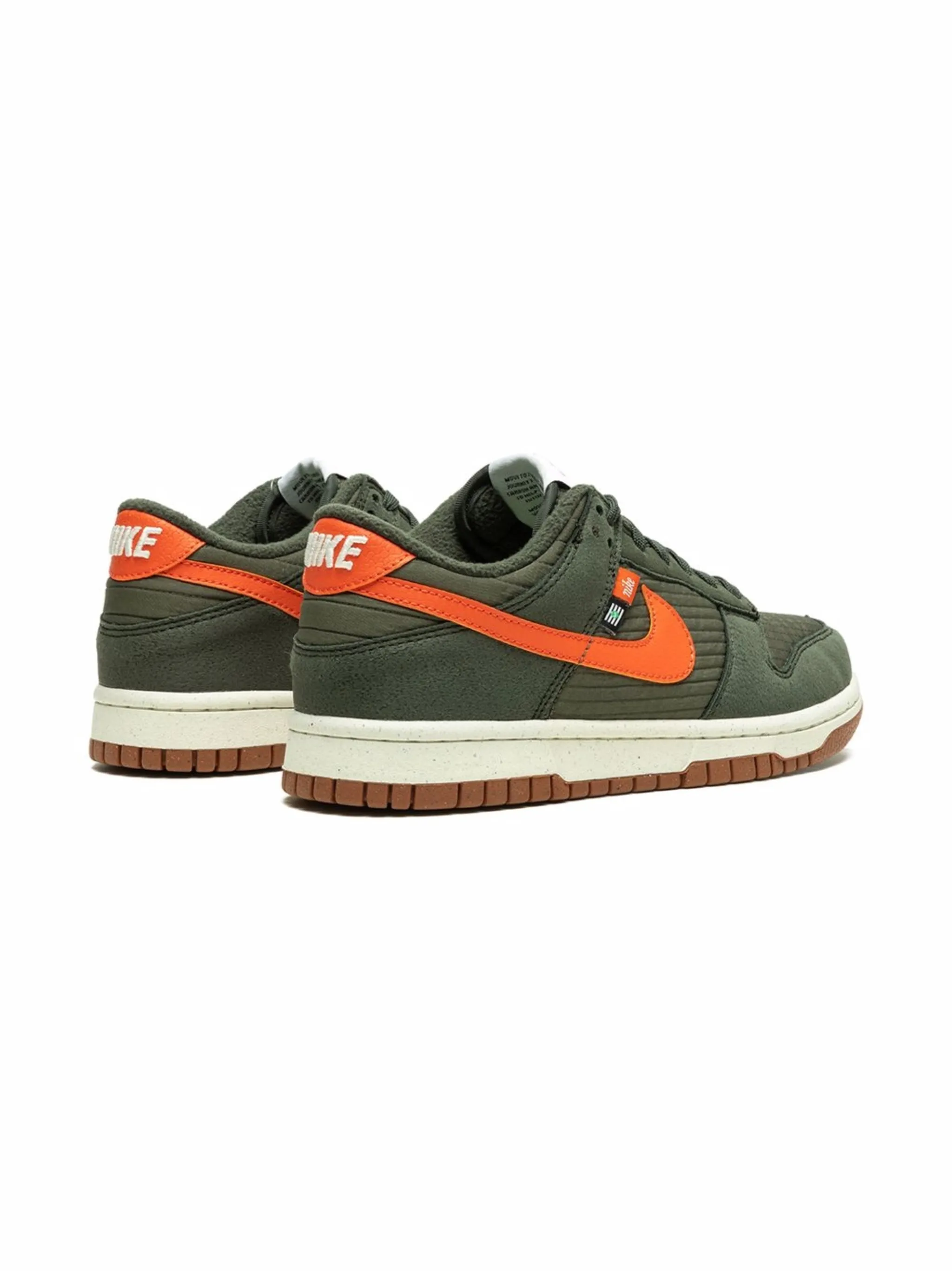 Кроссовки Dunk Low Next Nature Nike Kids, зеленый — фото 4