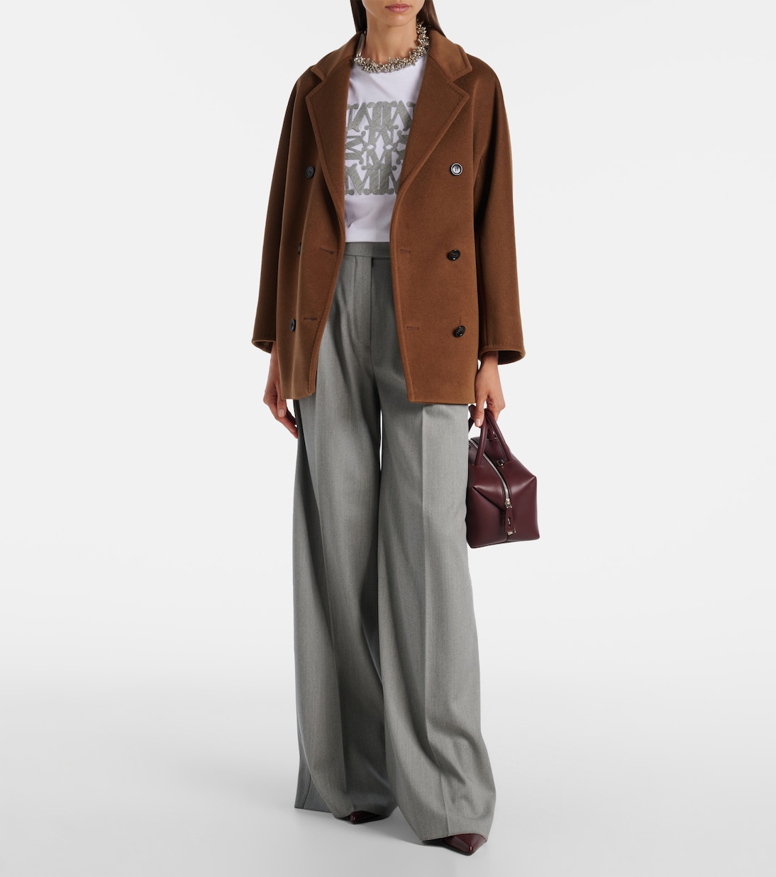 Футболка из хлопка с принтом Bravo Max Mara, Fondo Bianco — фото 2
