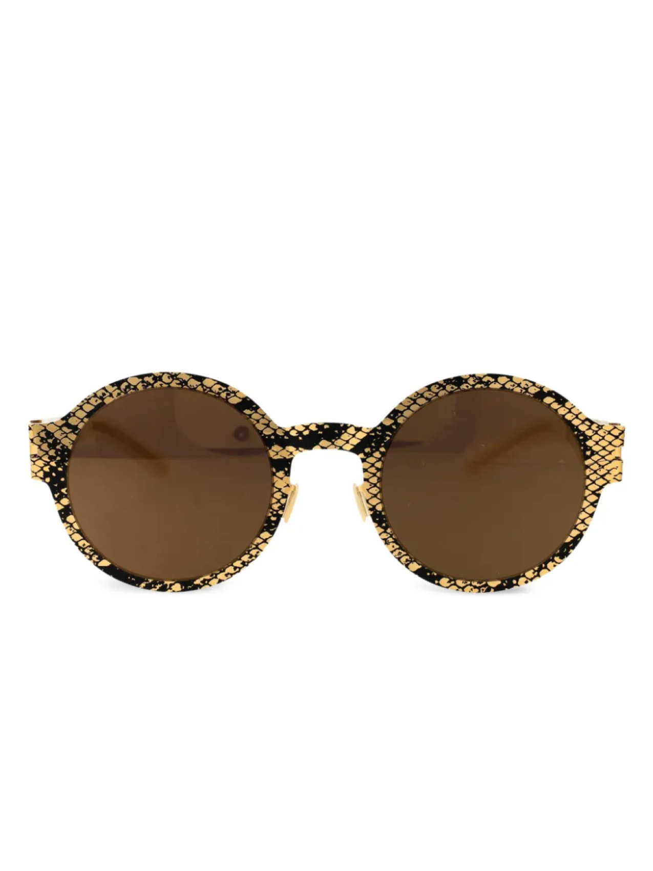 

Солнцезащитные очки Mykita в круглой оправе, золотой