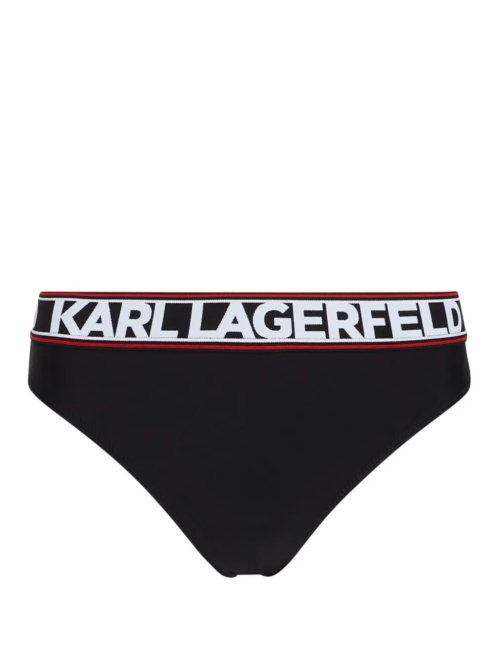 

Плавки бикини с логотипом KARL LAGERFELD, черный