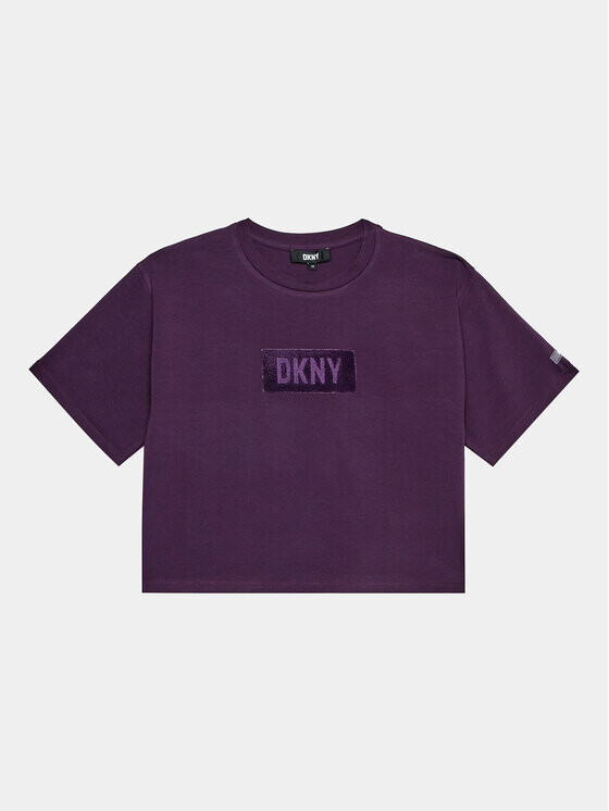 

Футболка стандартного кроя Dkny, фиолетовый