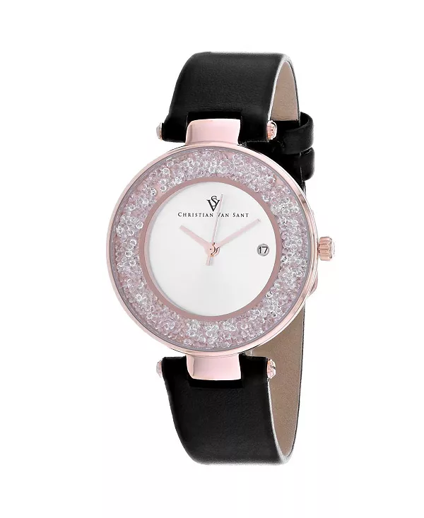 

Женские часы с серебристым циферблатом - cv1224 Christian Van Sant, silver