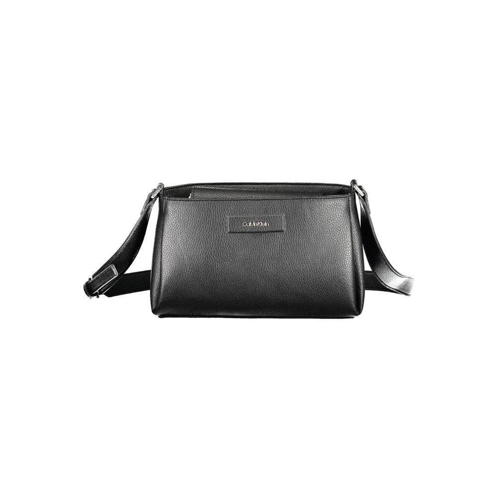 

Черная сумка из полиэстера Calvin Klein, черный