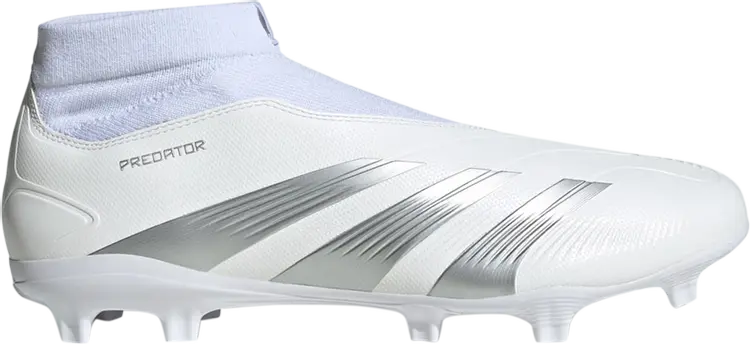 

Кроссовки Predator 24 League Laceless FG 'Pearlized Pack', белый