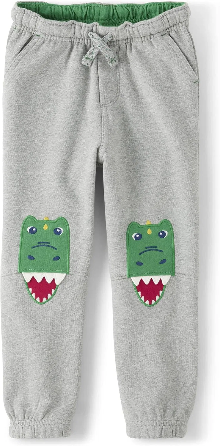 Детские флисовые спортивные штаны Gymboree для мальчиков и малышей, Dino Knee