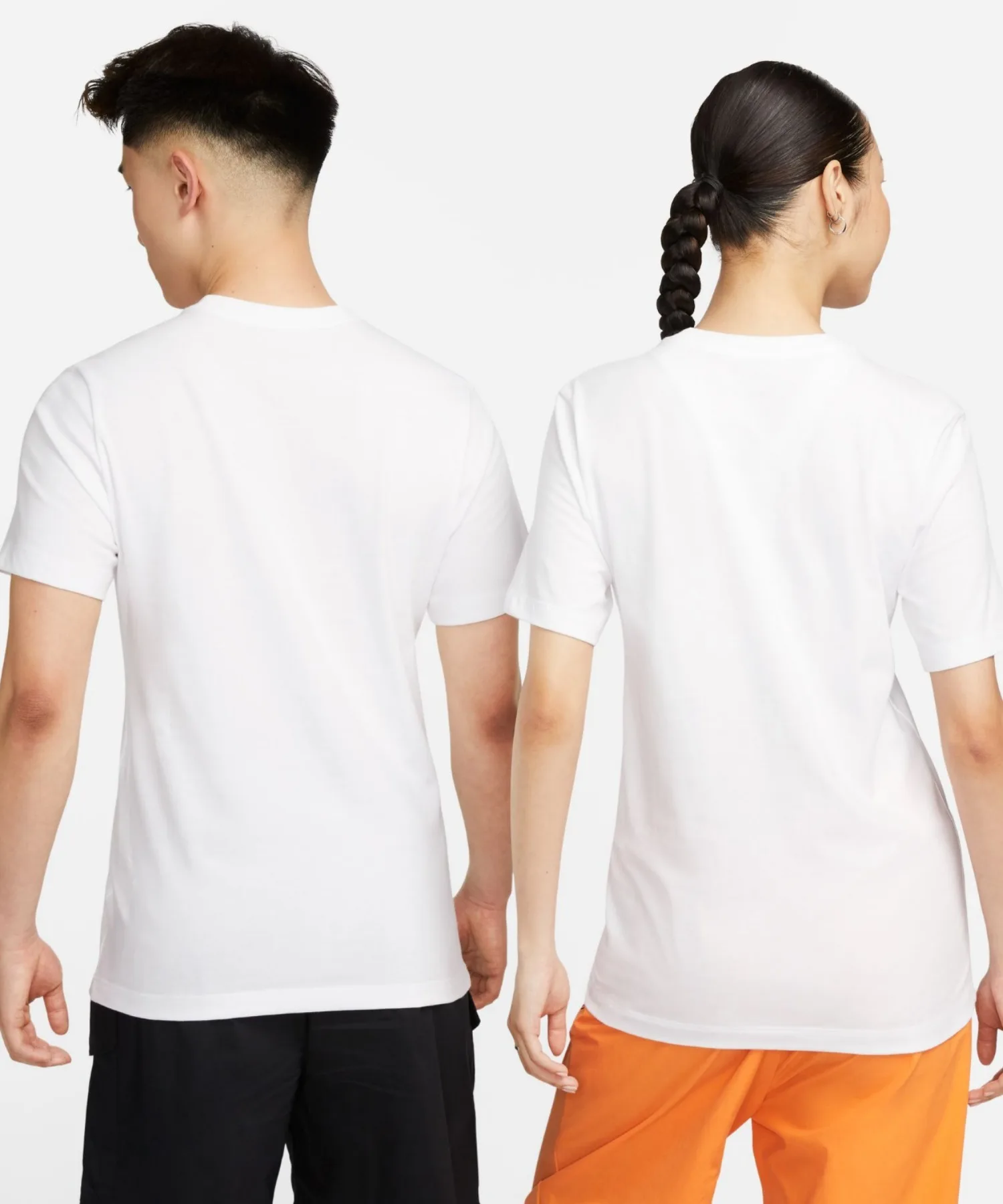 Мужская футболка Nike Sportswear Club с логотипом, белая — фото 2