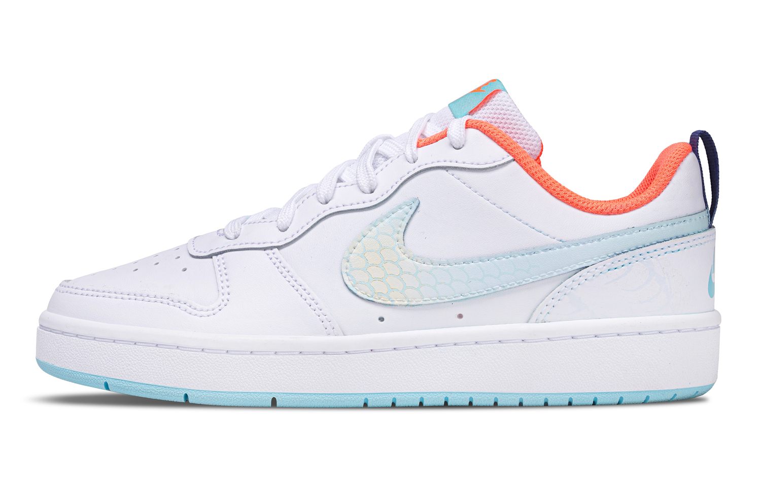 

Nike Court Borough 2 устойчивые к истиранию низкие кроссовки для скейтбординга white детские