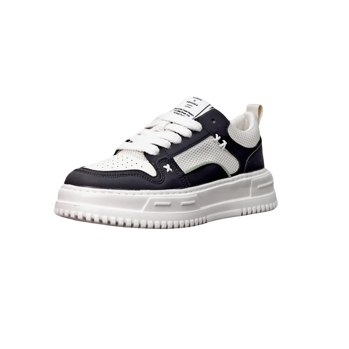 

Banas X UCOC x Лоу Топ скейтборд кроссовки мужские белый черный, цвет White Black