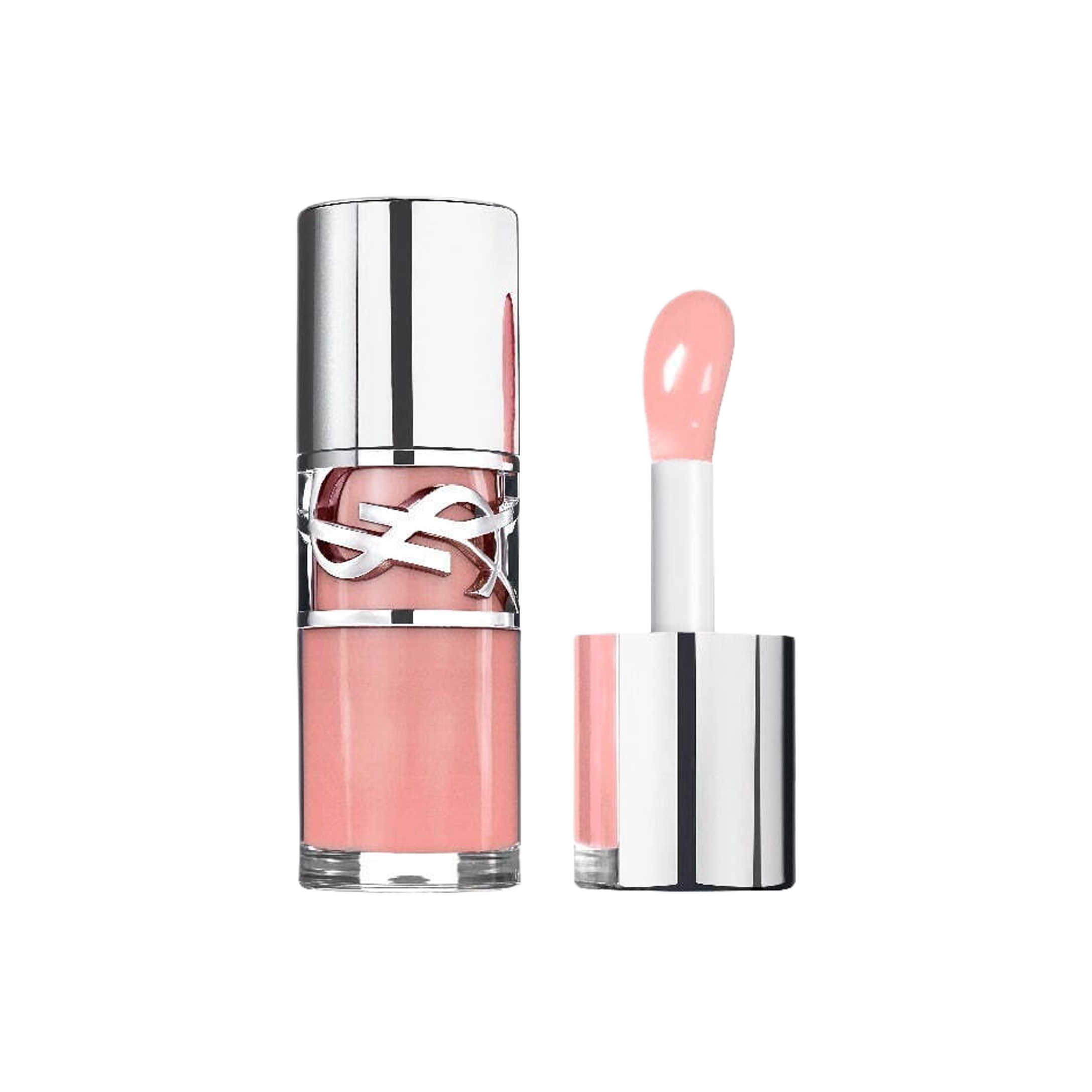 

SAINT LAURENT Питательный блеск для губ Taro Purple Plumping Lip Gloss, легко наносится, 6 мл