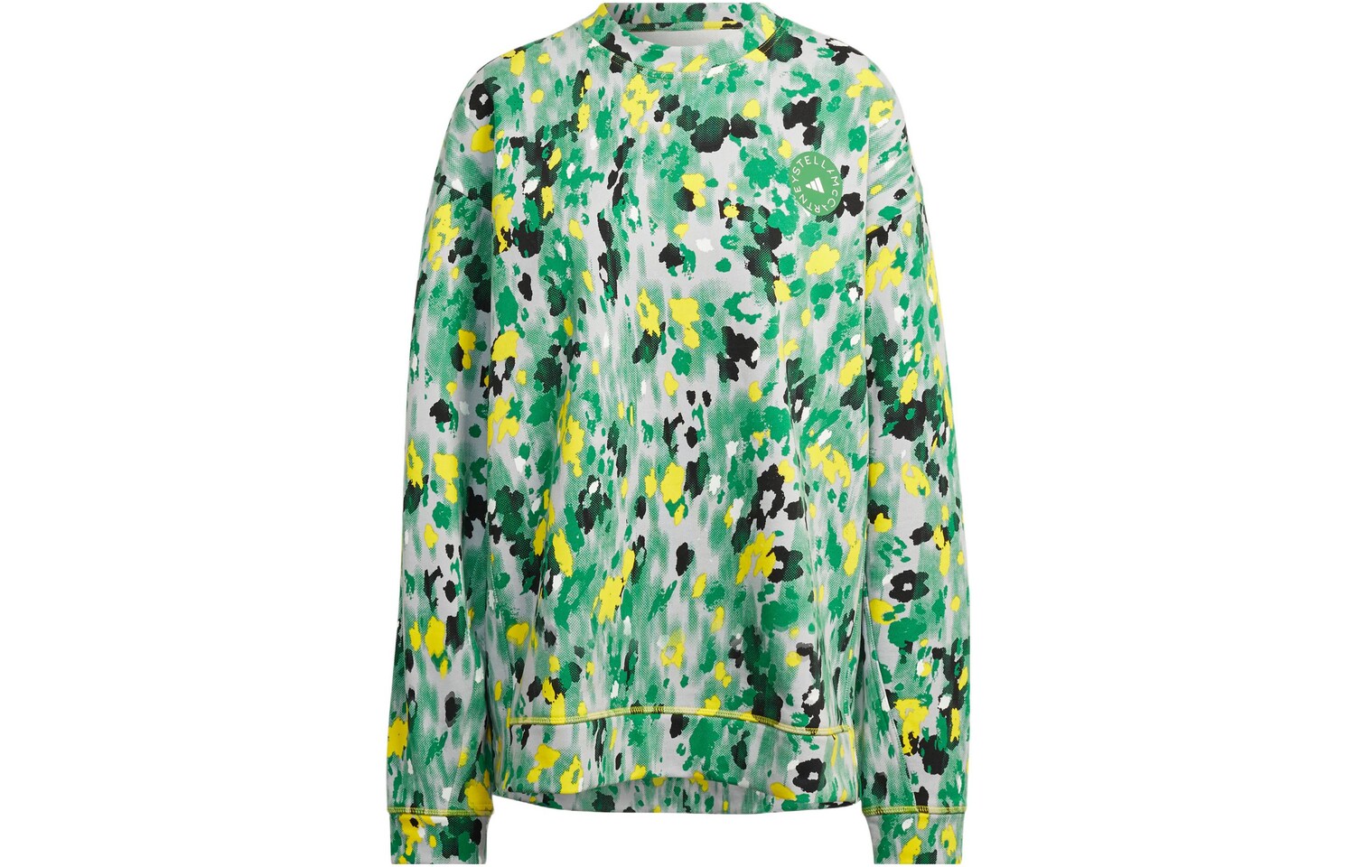 

Свитшот женский зеленый Adidas