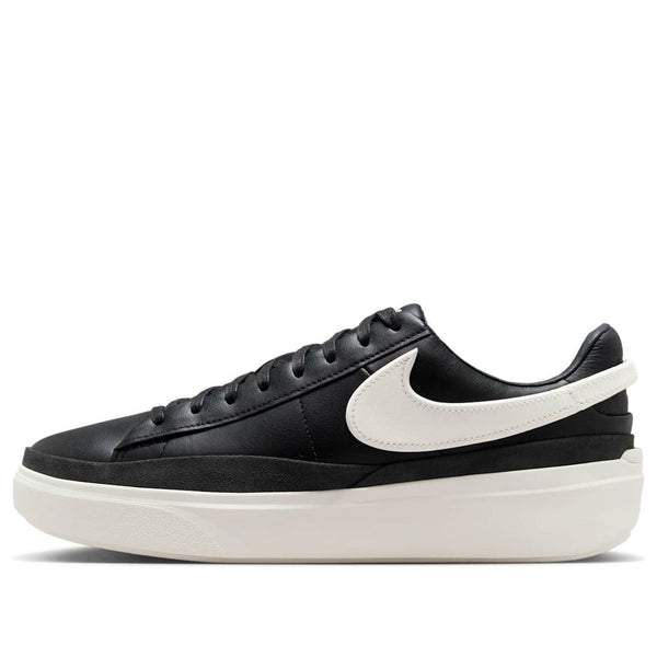 

Кроссовки blazer phantom low 'black white' Nike, черный