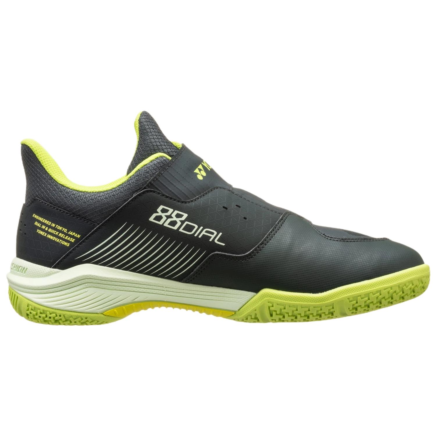 Power Cushion 88 Dials Abrasion Resistant Shock Absorbers Low top Бадминтонные кроссовки для мужчин YONEX, темно зеленый — фото 4