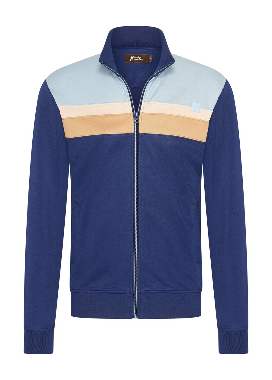 

Межсезонная куртка 4funkyflavours Spooky, цвет Beige/Light blue/Dark blue