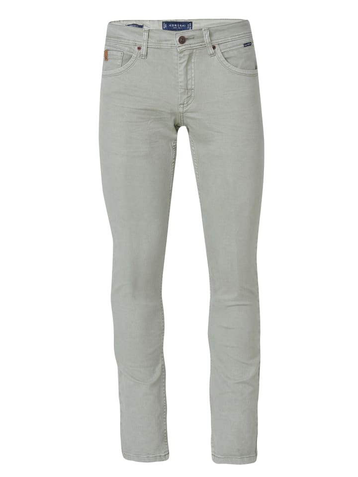 

Джинсы KOROSHI Colored regular fit stretch jeans., цвет grun