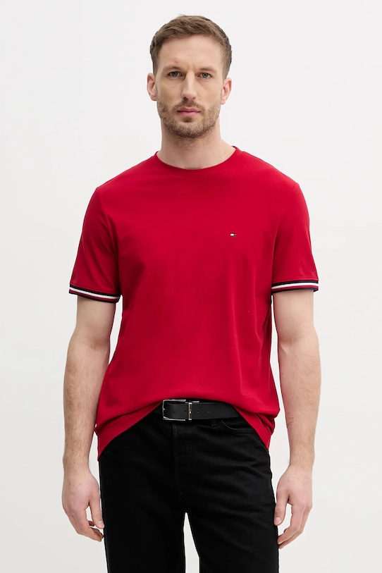 

Хлопковая футболка Tommy Hilfiger, красный