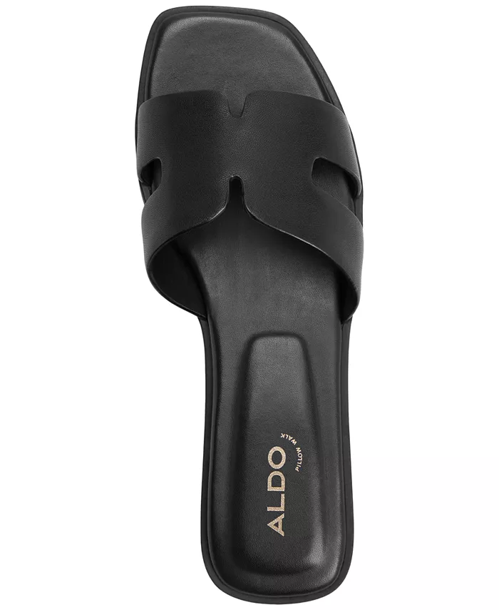 Женские сандалии Itsandal на плоской подошве ALDO, черный — фото 4
