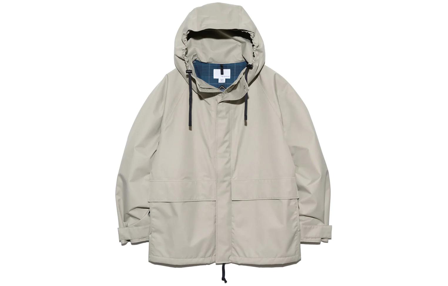 

Nanamica Куртка SS24 унисекс светло-серая, Light Gray