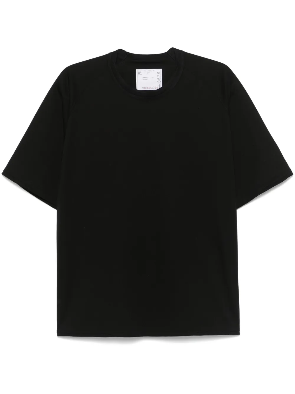 

Футболка с круглым вырезом SACAI, черный