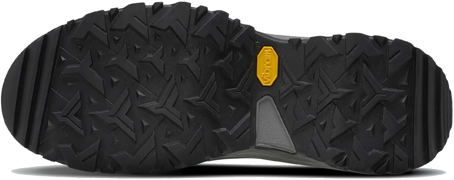 Мужские походные ботинки The North Face Hedgehog Mid Gore-tex - водонепроницаемые, с амортизацией и резиновой подошвой, черный/серый — фото 4