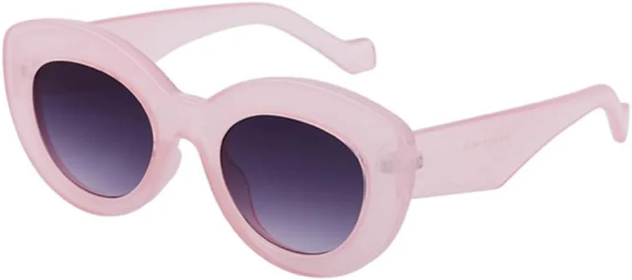 

Солнцезащитные очки LVTFCO, конфетные цвета, большая оправа, «кошачий глаз», популярные женские солнцезащитные очки с защитой от УФ-излучения UV400, Pink