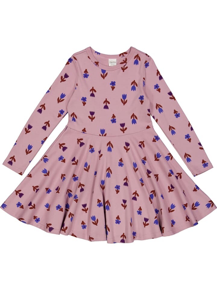 

Платье Fred´s World by GREEN COTTON Langarm, цвет pink h/st blue/s purple