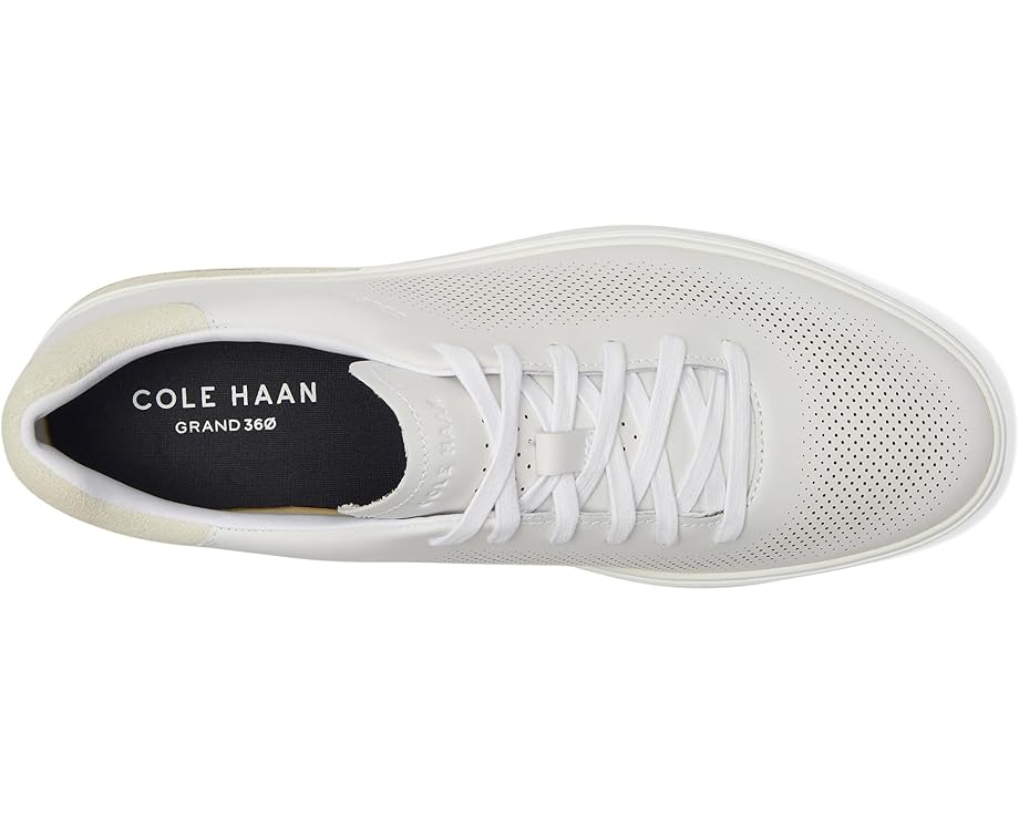 Кроссовки Cole Haan Grandpro Angleace Sneakers, цвет Optic White/Silver Birch/Optic White — фото 2