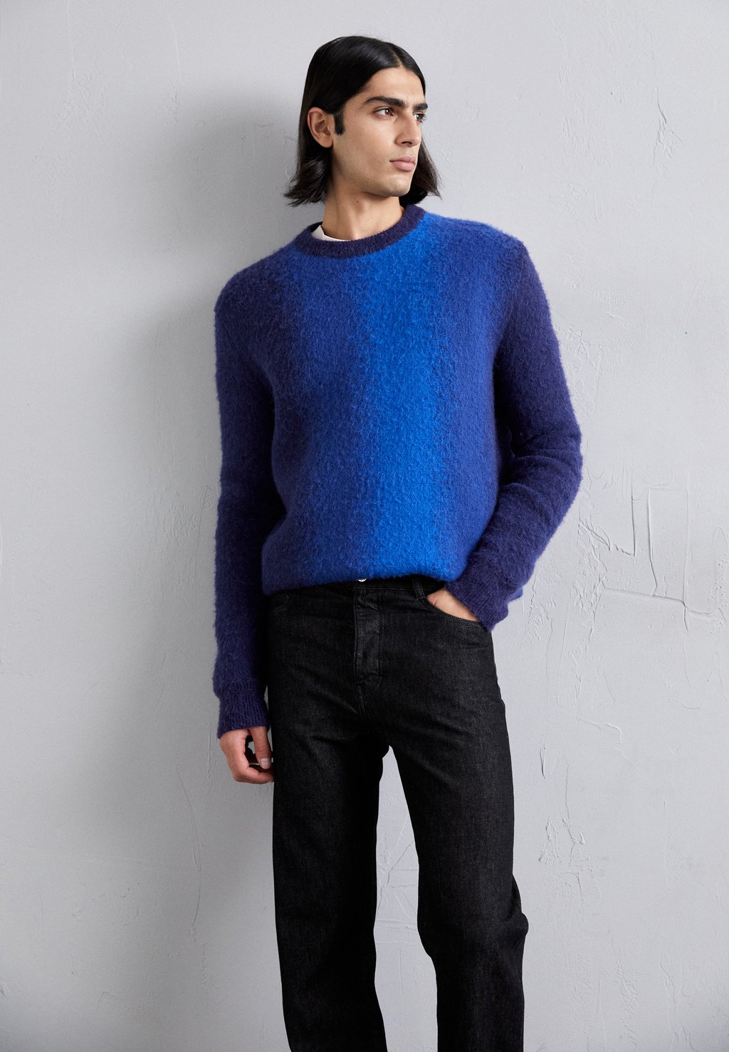 

Джинсы облегающего кроя CROPPED Filippa K, черный деним