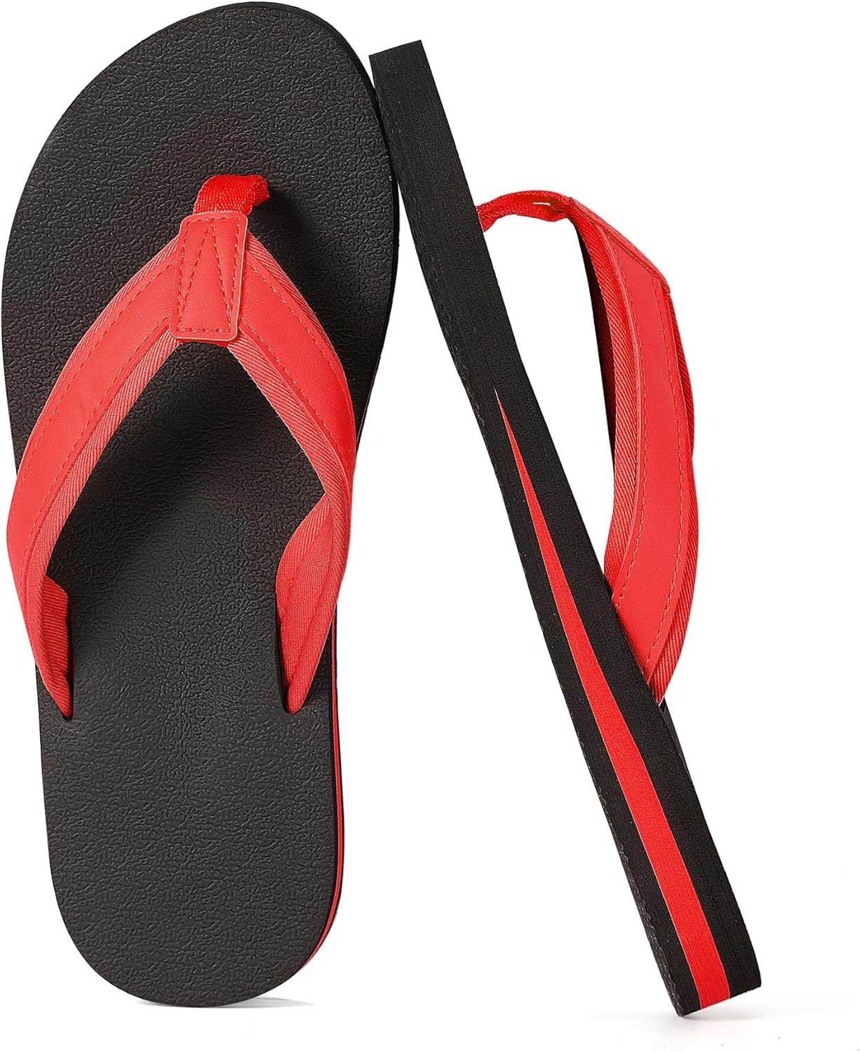 

Детские сандалии SkiBeaut для мальчиков сандалии слипоны, вьетнамки для детей, водные тапочки для пляжа, бассейна и плавания, красный