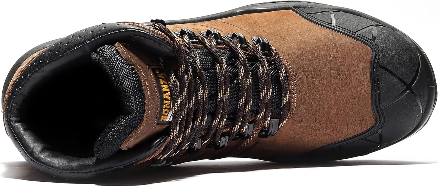 Мужские водонепроницаемые ботинки Bonanza Boots RANGER PRO 6 с композитным носком, коричневый — фото 4