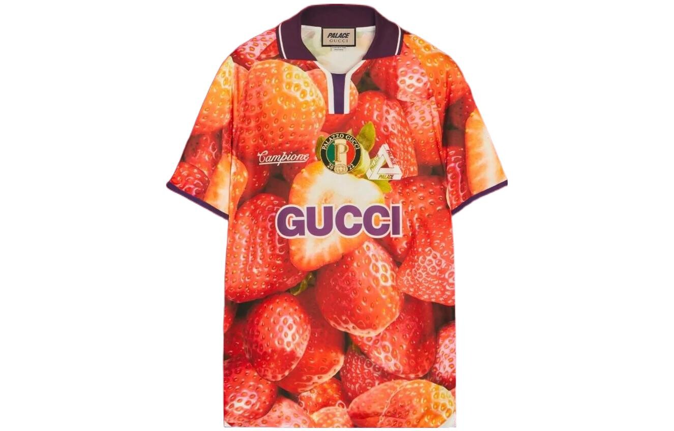 

Palace X Футболка мужская красная Gucci, красный