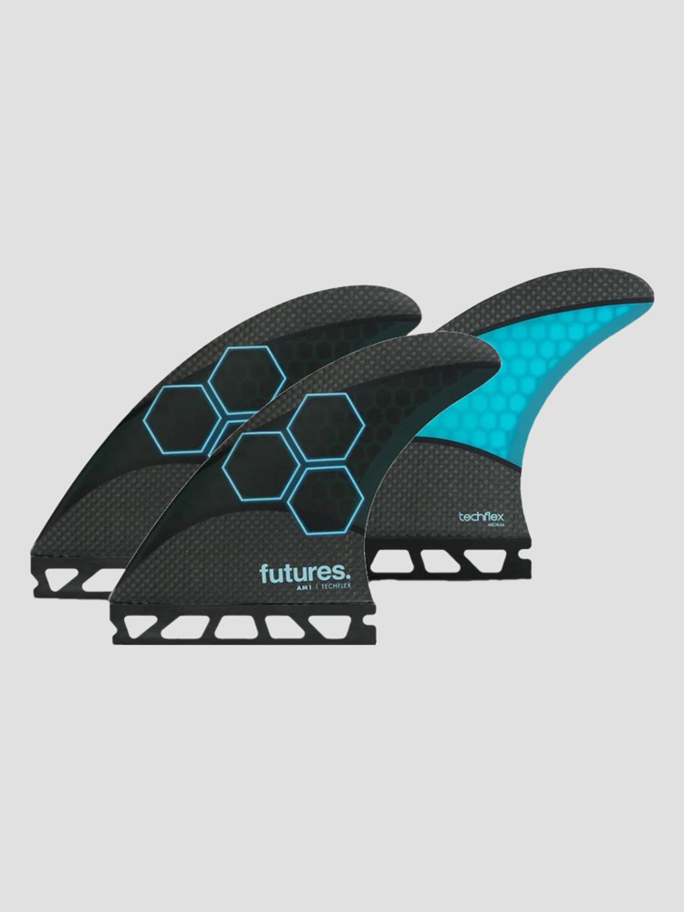 

Комплект плавников Futures Fins Thruster Am1 Al Merrick Techflex Finne Set, black