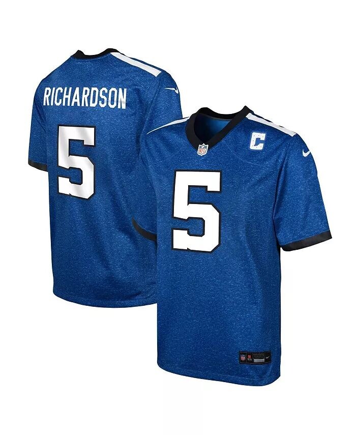 

Джерси Big Boys Anthony Richardson Indianapolis Colts Альтернативная игра Nike, синий