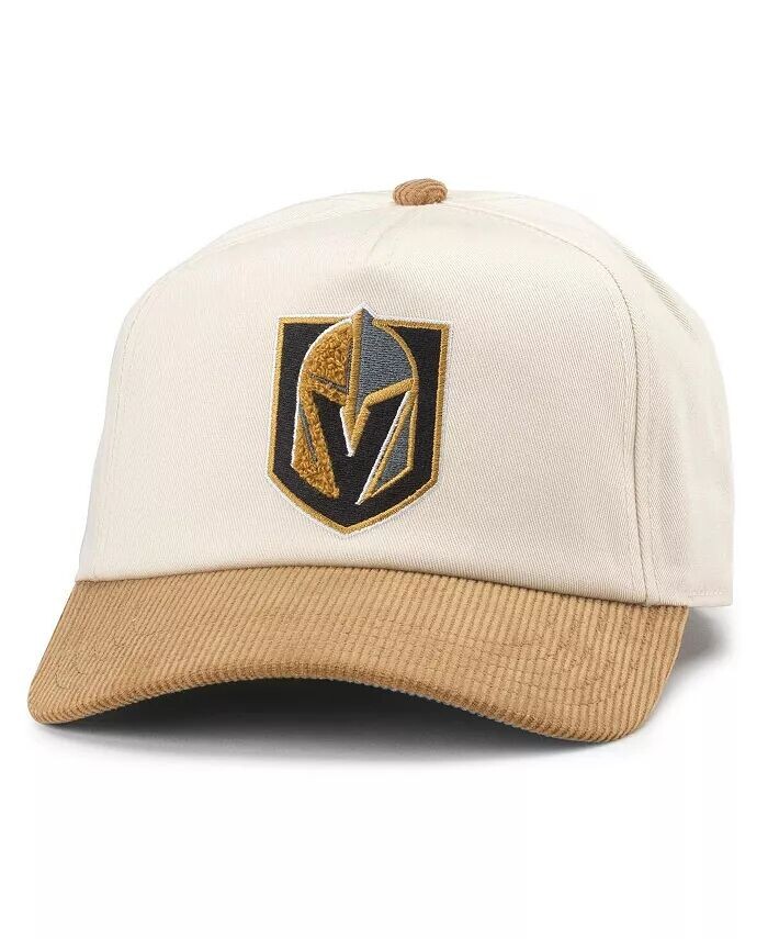 

Мужская регулируемая кепка Vegas Golden Knights Burnett белого, золотого цвета American Needle, бежевый