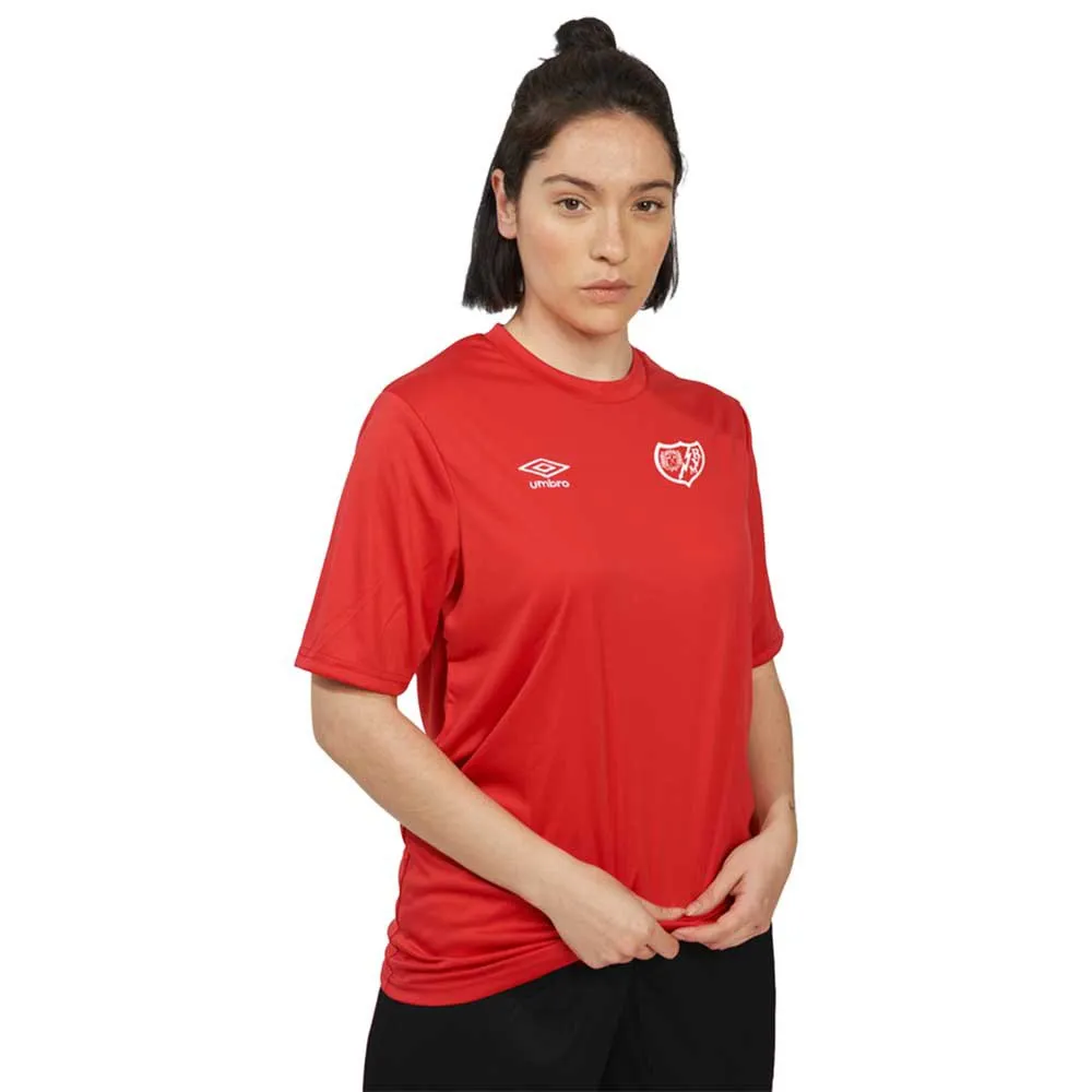 

Футболка с коротким рукавом Umbro Rayo Vallecano 23/24 training, красный