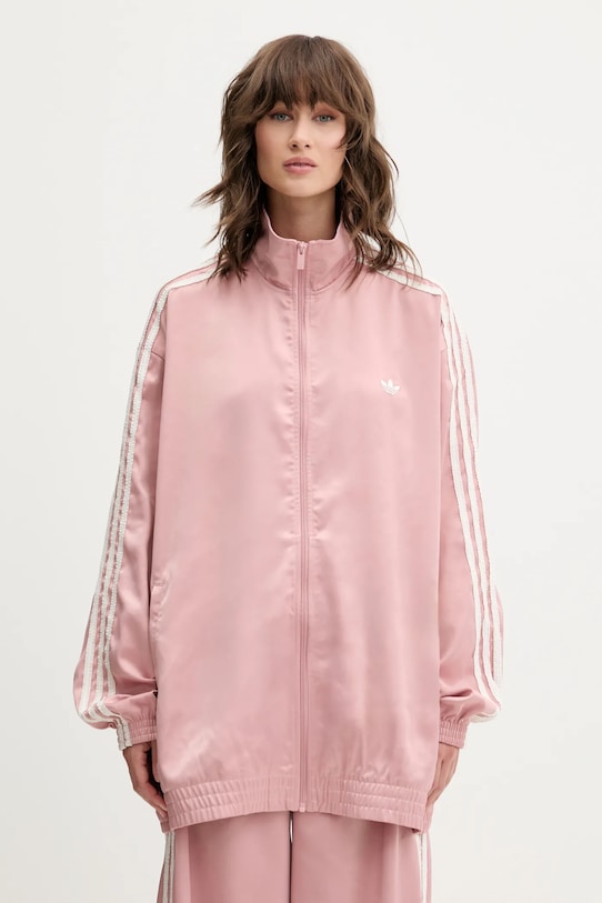 

Толстовка атласная TT Adidas Originals, розовый