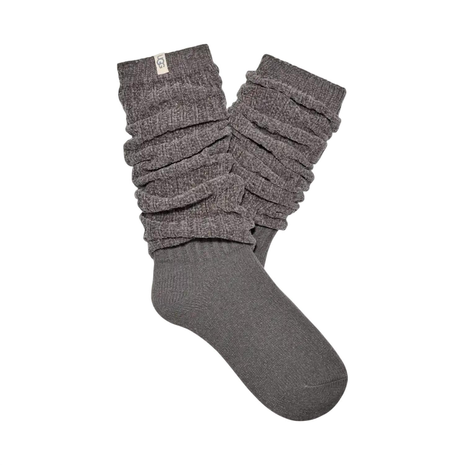 

Носки Clarice Tall Slochy цвета древесного угля UGG, цвет charcoal