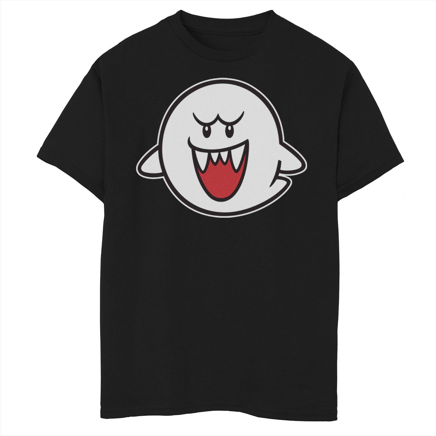 

Футболка с портретом персонажа Nintendo Super Mario Boo для мальчиков 8–20 лет Licensed Character