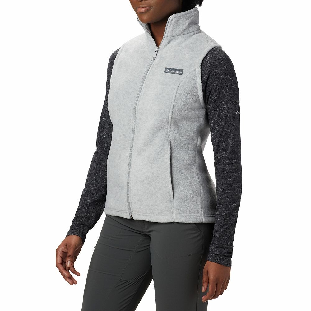 

Флисовый жилет Petite Columbia Benton Springs, цвет Cirrus Gray Heather