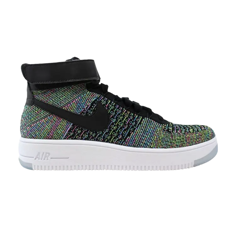 

Кроссовки Nike Air Force 1 Ultra Flyknit Mid GS 'Multi-Color', разноцветный