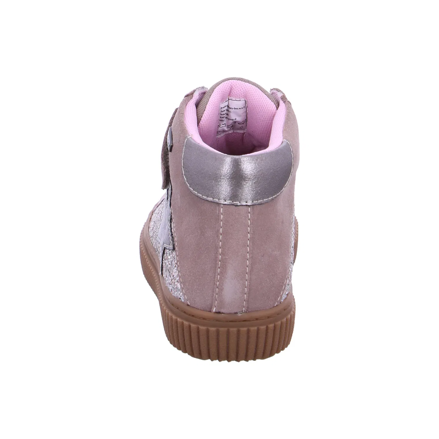 Кроссовки высокие из кожи, Jela shoes, бежевый — фото 2