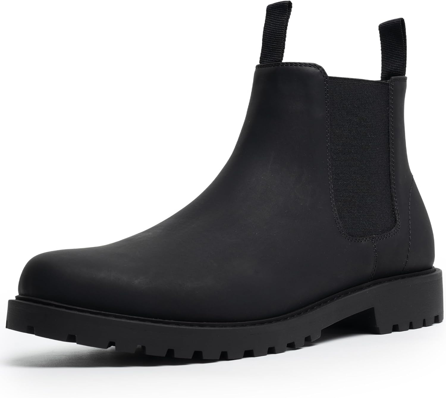 

Мужские ботинки CGRRBW Chelsea на шнуровке, и туристические ботильоны для мужчин, удобные и легкие, черный