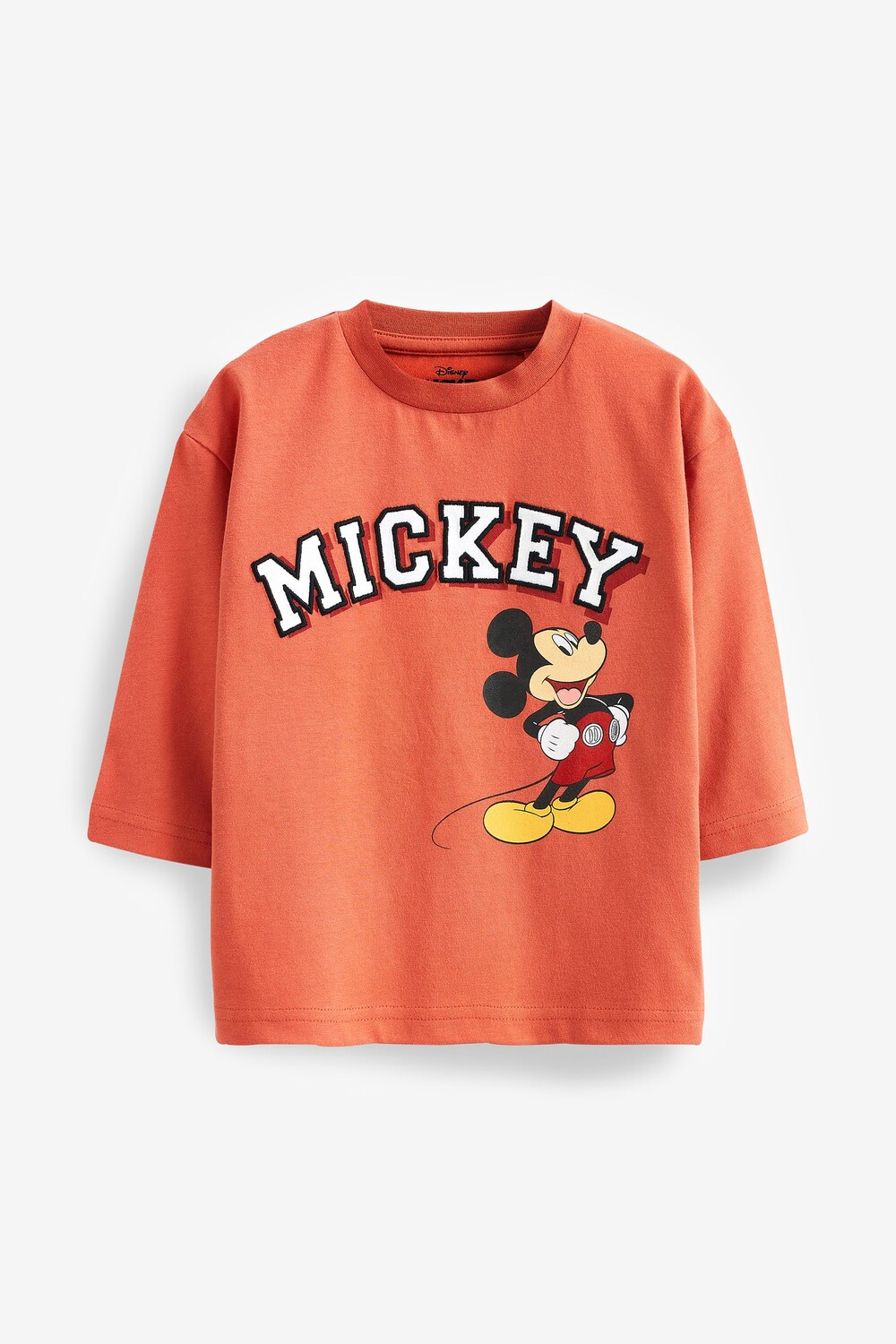 

Футболка Licensed Mickey Mouse с длинными рукавами Next, красный