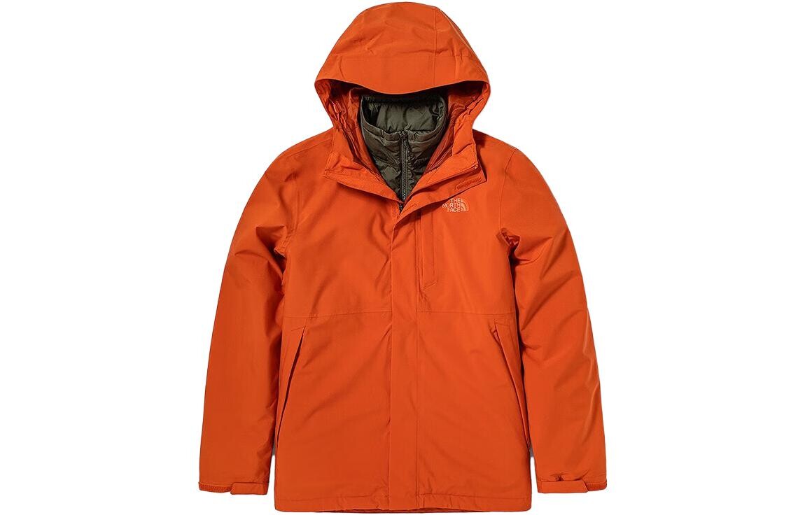 

Куртка мужская уличная оранжевая The North Face, оранжевый